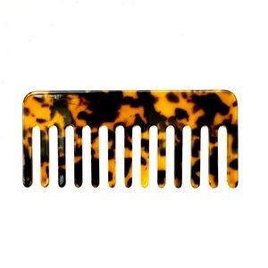 Tortoise Acrylic Tooth Comb